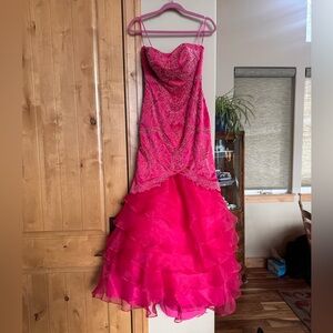Elegant Pink Prom Dress